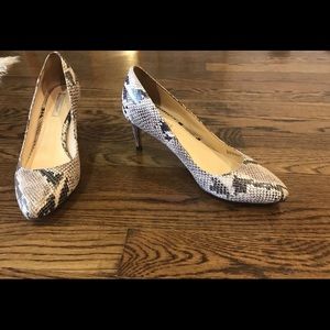 Cole Haan snakeskin pump 65mm 7